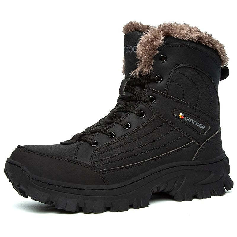 Men's Outdoor Winter Non-Slip Ankle Boots-My Soft Slipper