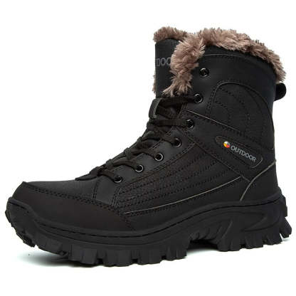 Men's Outdoor Winter Non-Slip Ankle Boots-My Soft Slipper