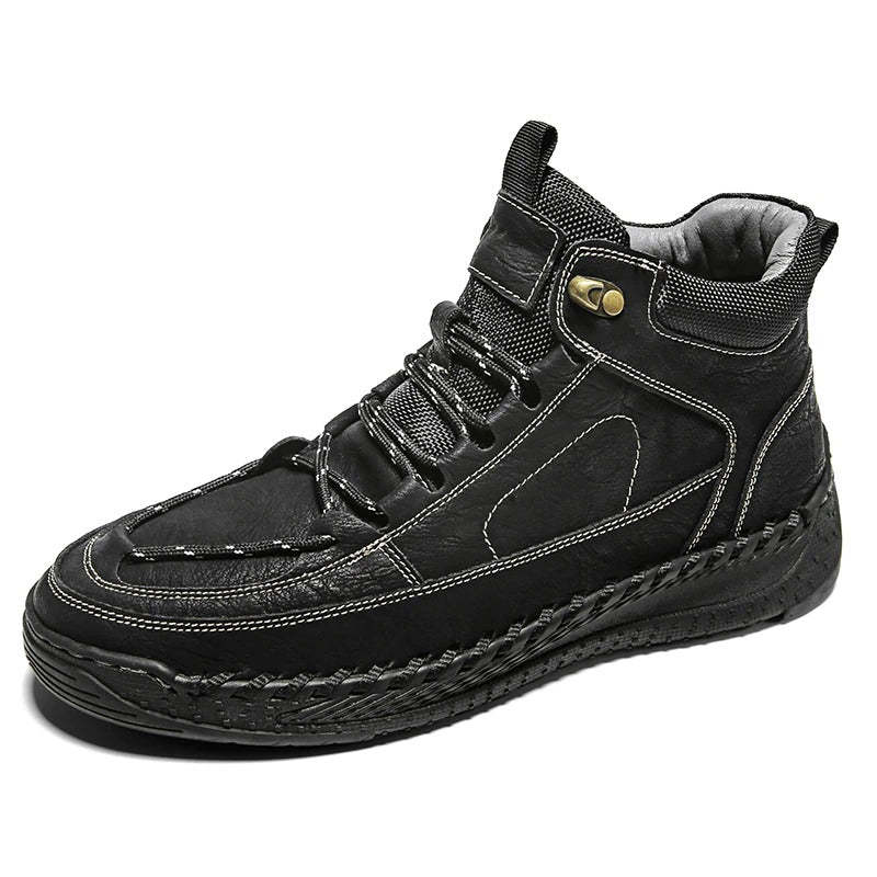 Men's Comfortable Outdoor Ankle Boots-My Soft Slipper