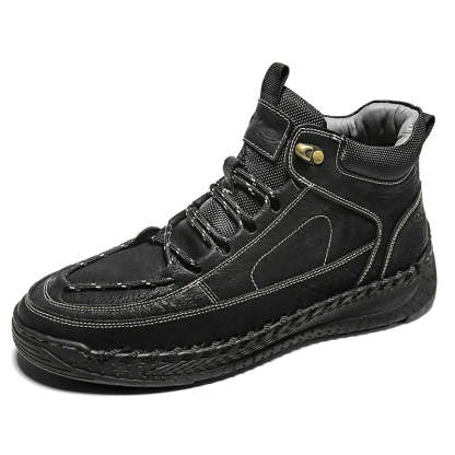 Men's Comfortable Outdoor Ankle Boots-My Soft Slipper