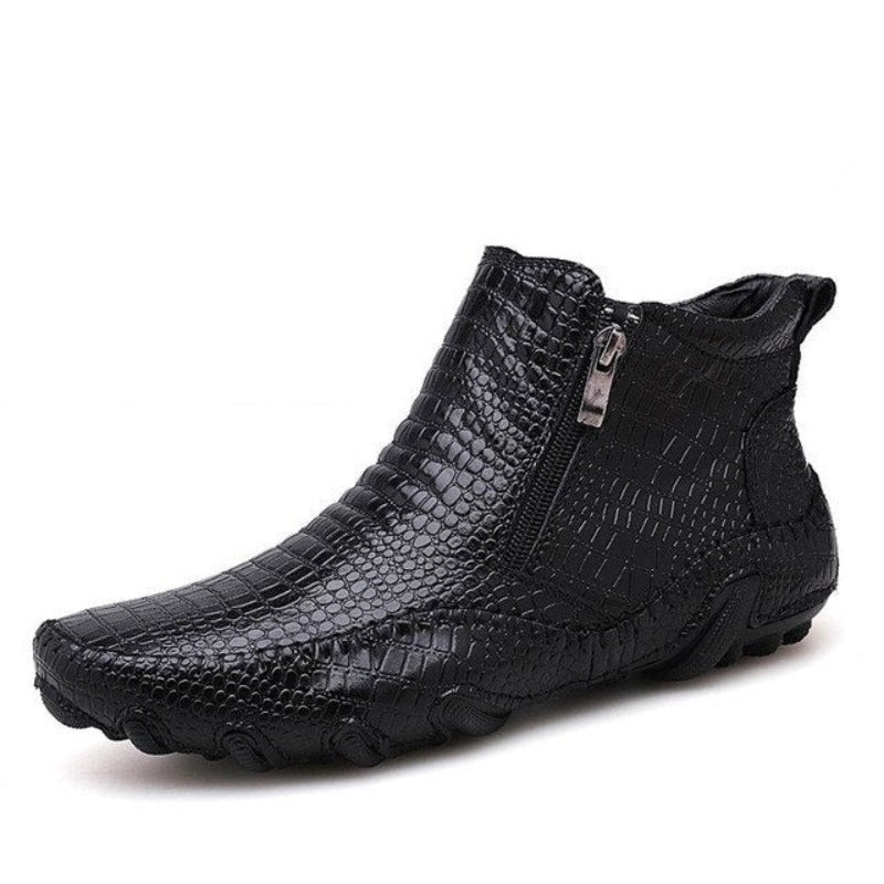 Classic Men's Snow Outdoor Motorcycle Boots-My Soft Slipper