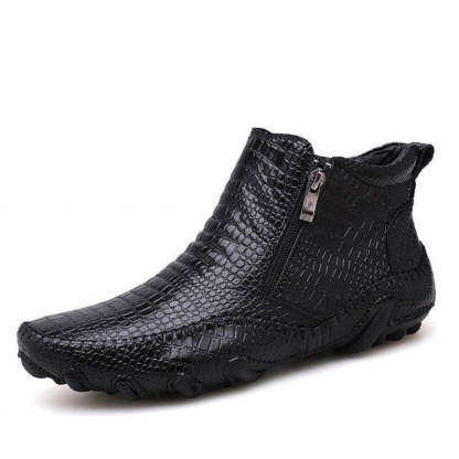Classic Men's Snow Outdoor Motorcycle Boots-My Soft Slipper
