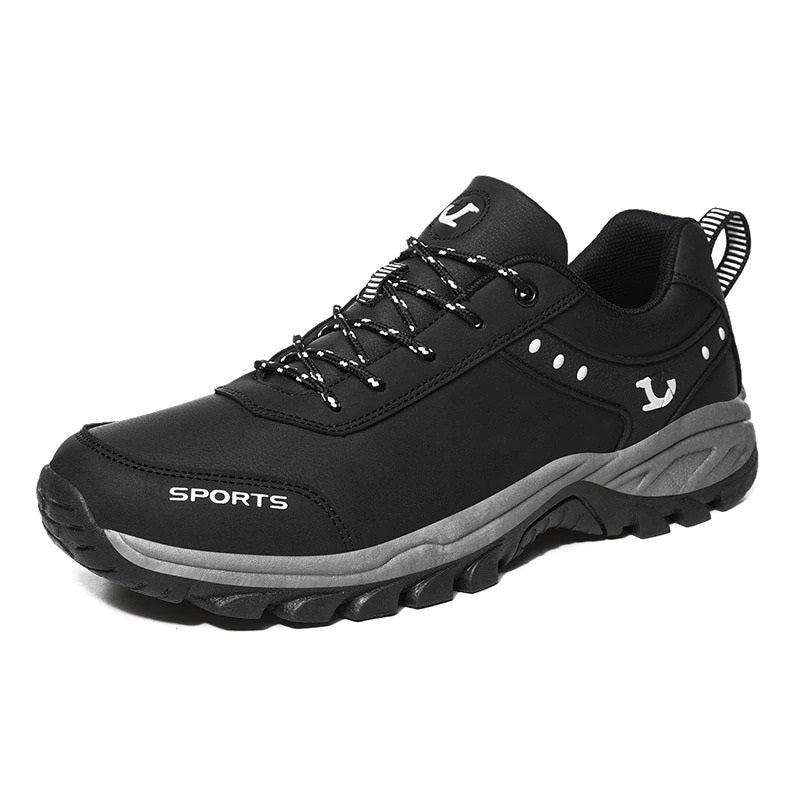 Men's Plush Warm Snow Ankle Boots-My Soft Slipper