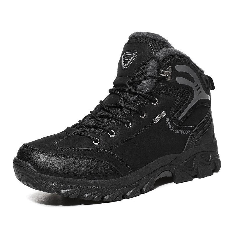 Men's Warm Waterproof Ankle Boots-My Soft Slipper