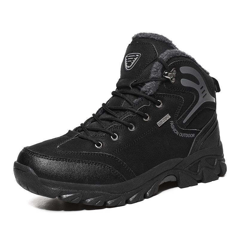 Men's Warm Waterproof Ankle Boots-My Soft Slipper