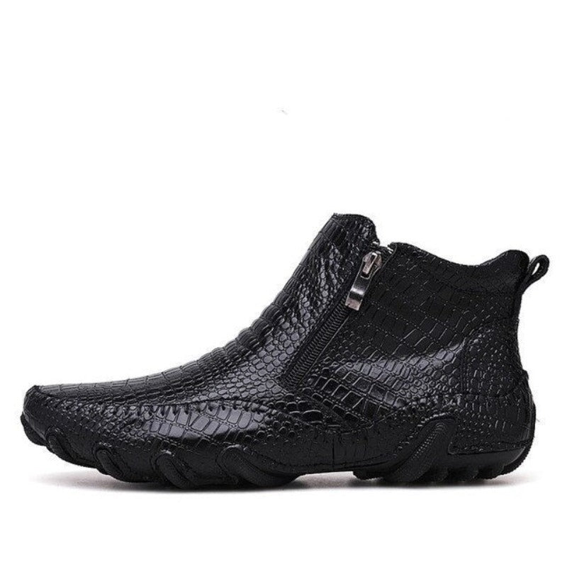 Classic Men's Snow Outdoor Motorcycle Boots-My Soft Slipper