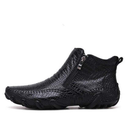 Classic Men's Snow Outdoor Motorcycle Boots-My Soft Slipper