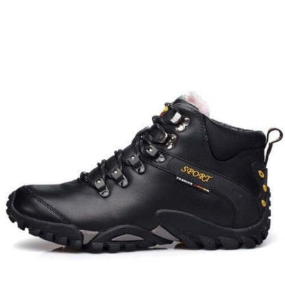 Men's Snow Comfortable Ankle Boots-My Soft Slipper