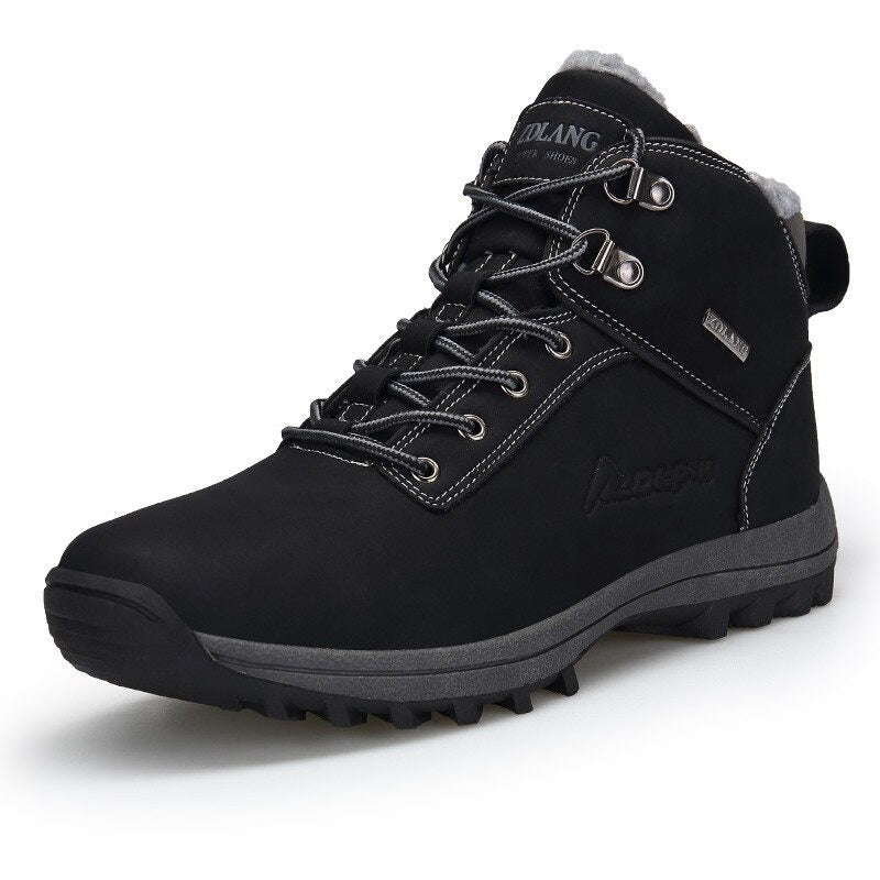 Men's Comfortable Waterproof Ankle Boots-My Soft Slipper