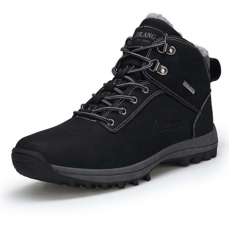 Men's Comfortable Waterproof Ankle Boots-My Soft Slipper