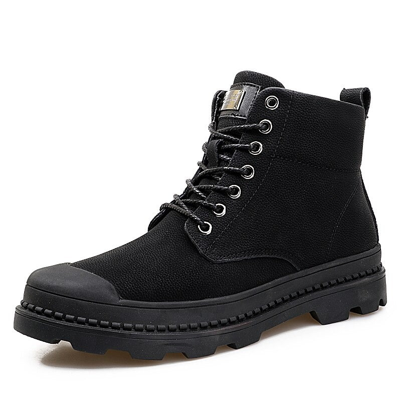Winter Waterproof Riding Working Snow Ankle Boots-My Soft Slipper