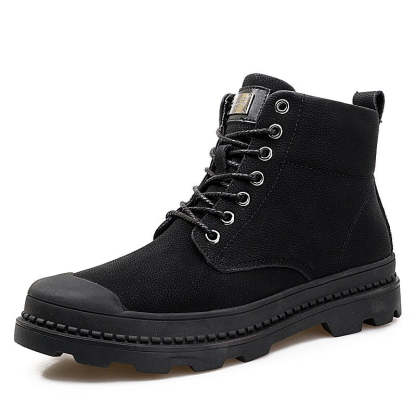 Winter Waterproof Riding Working Snow Ankle Boots-My Soft Slipper