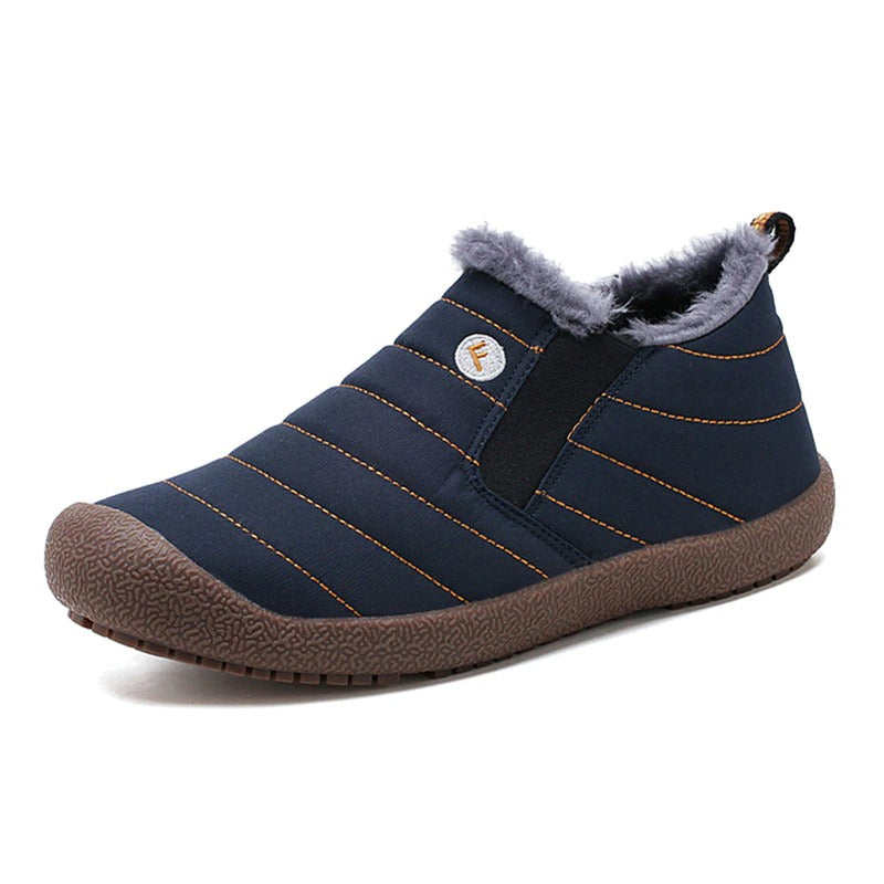 Men's Warm Snow Waterproof Outdoor Ankle Boots-My Soft Slipper