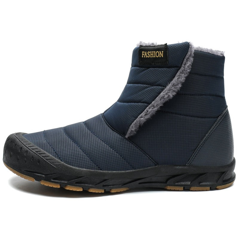 Men's Winter Waterproof Ankle Boots-My Soft Slipper