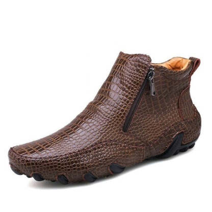 Classic Men's Snow Outdoor Motorcycle Boots-My Soft Slipper