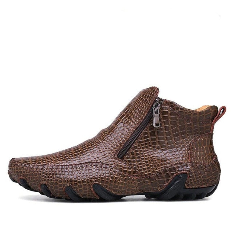 Classic Men's Snow Outdoor Motorcycle Boots-My Soft Slipper