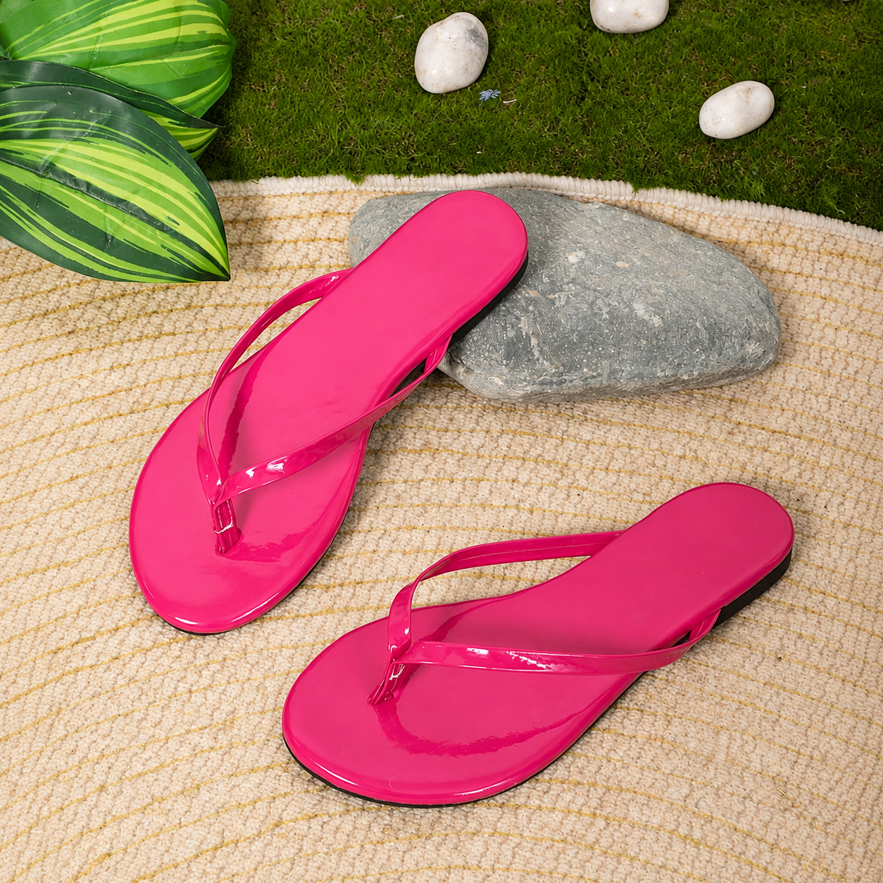 Summer Casual Knitted Slip On Slippers for Women