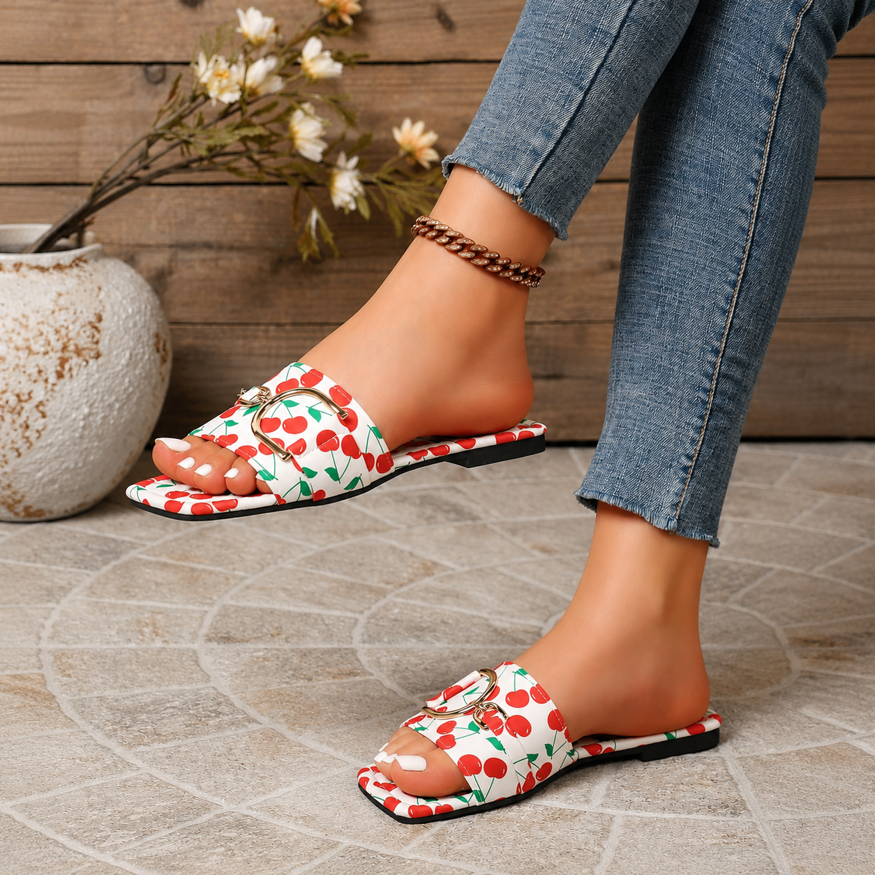 Casual Lightweight Open Toe Sandals for Women