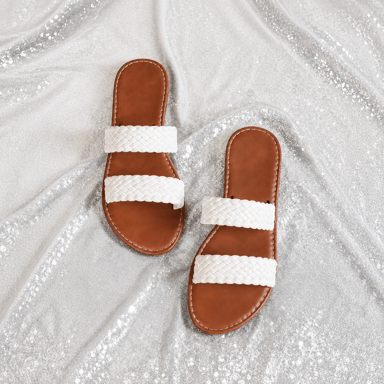 Versatile Double Strap Flat Sandals For Women