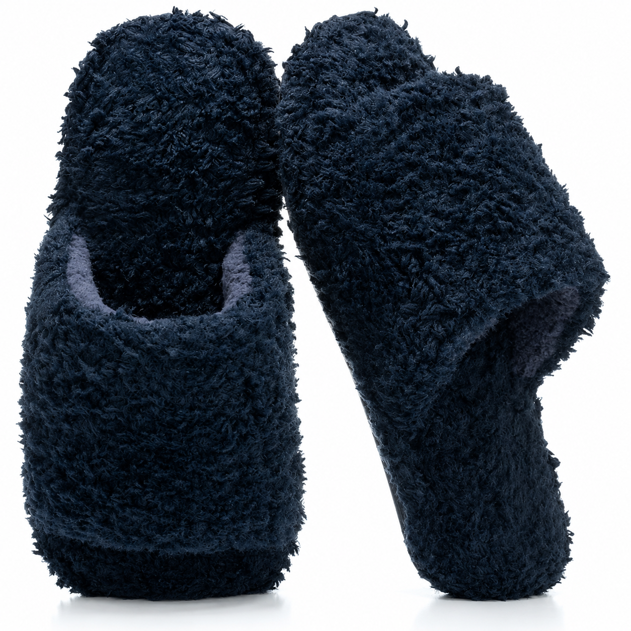 Comfy Memory Foam Cozy Fluffy Indoor Slippers For Women