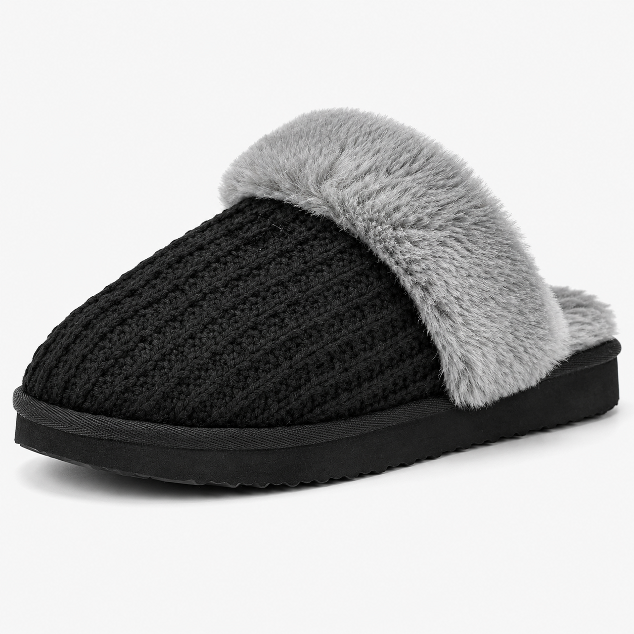 Cozy Indoor Fuzzy Memory Foam Slippers For Women