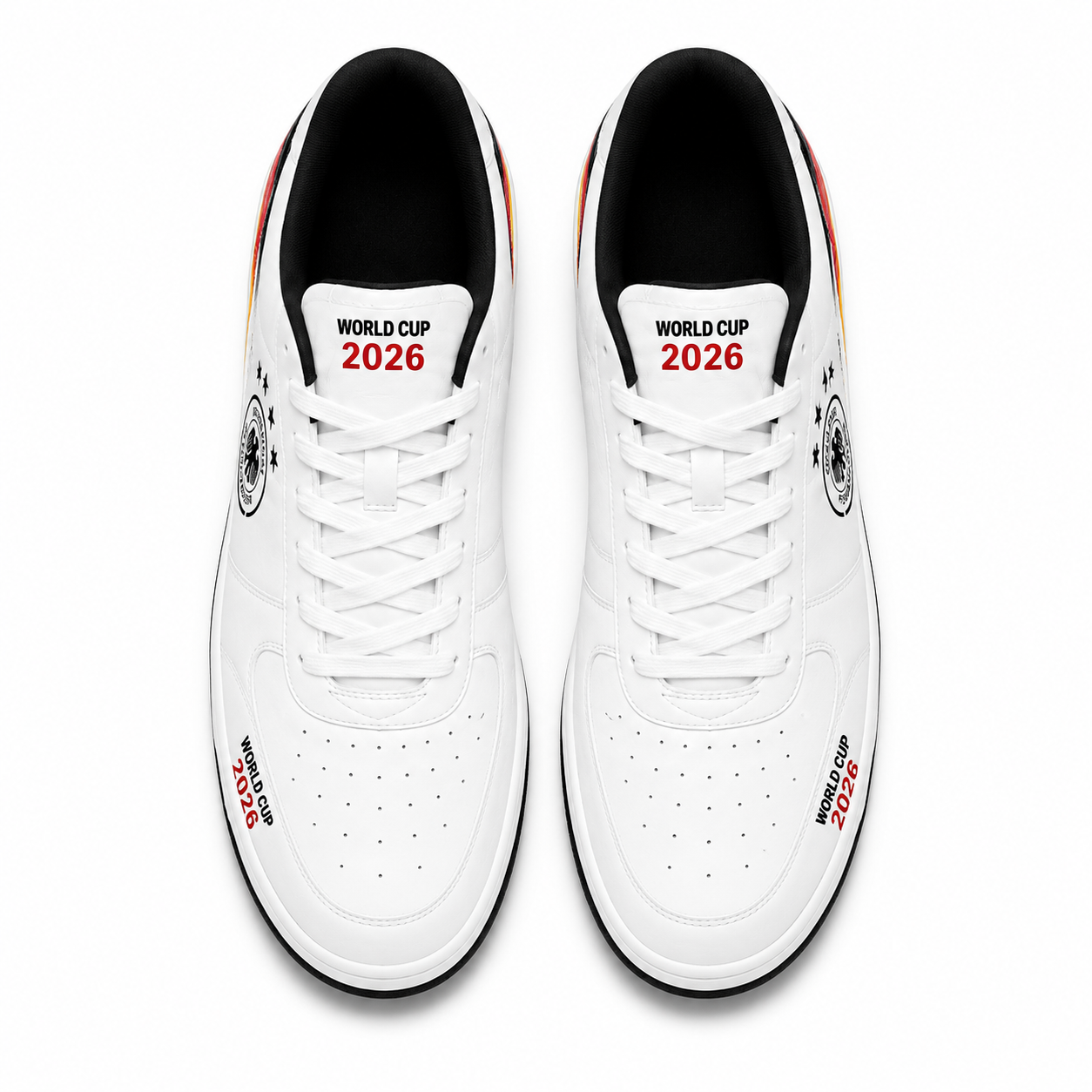 World Cup 2026 Germany Football Fan Printed Shoes