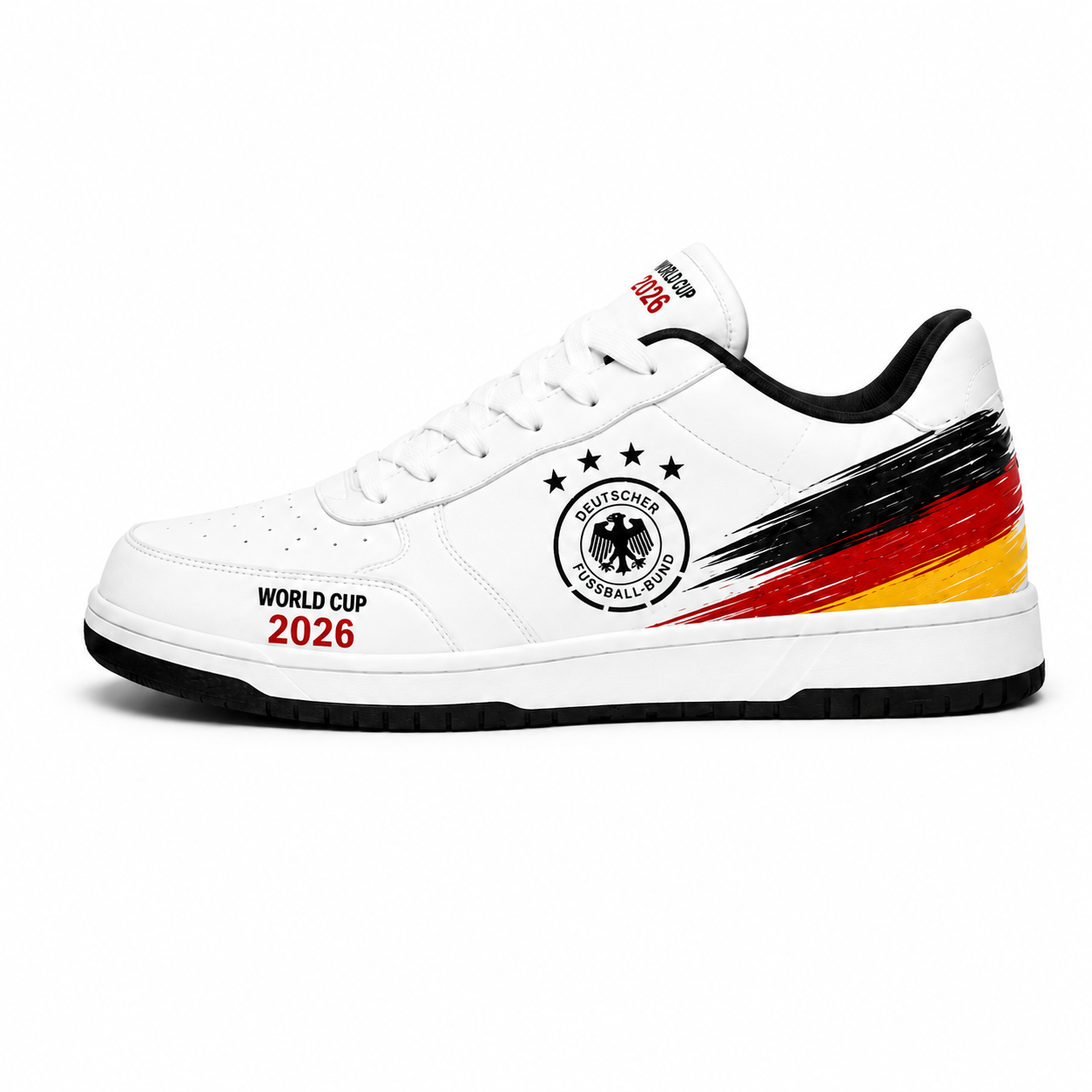 World Cup 2026 Germany Football Fan Printed Shoes