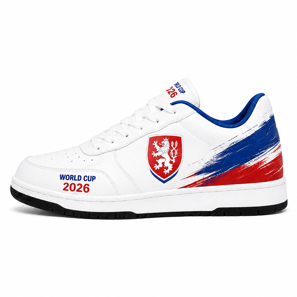 World Cup 2026 Czech Republic Football Fan Printed Shoes