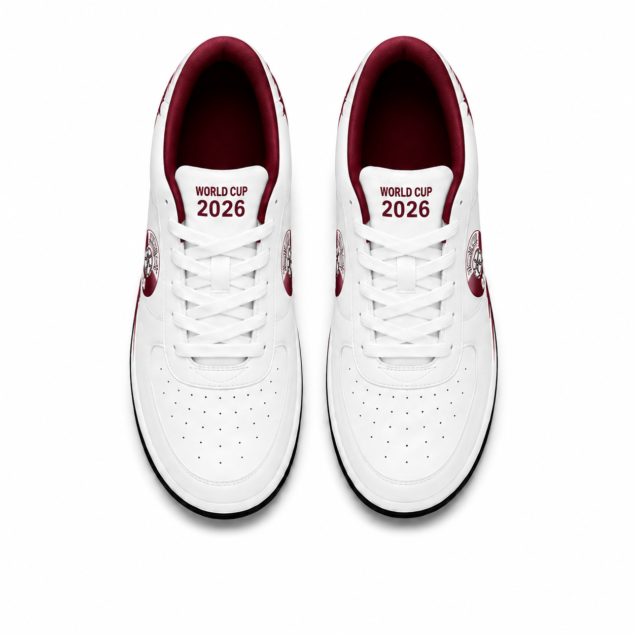 World Cup 2026 Qatar Football Fan Printed Shoes