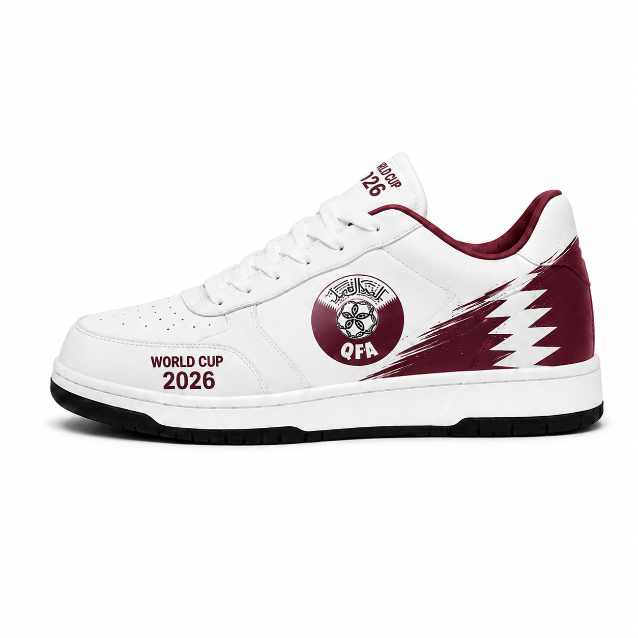 World Cup 2026 Qatar Football Fan Printed Shoes