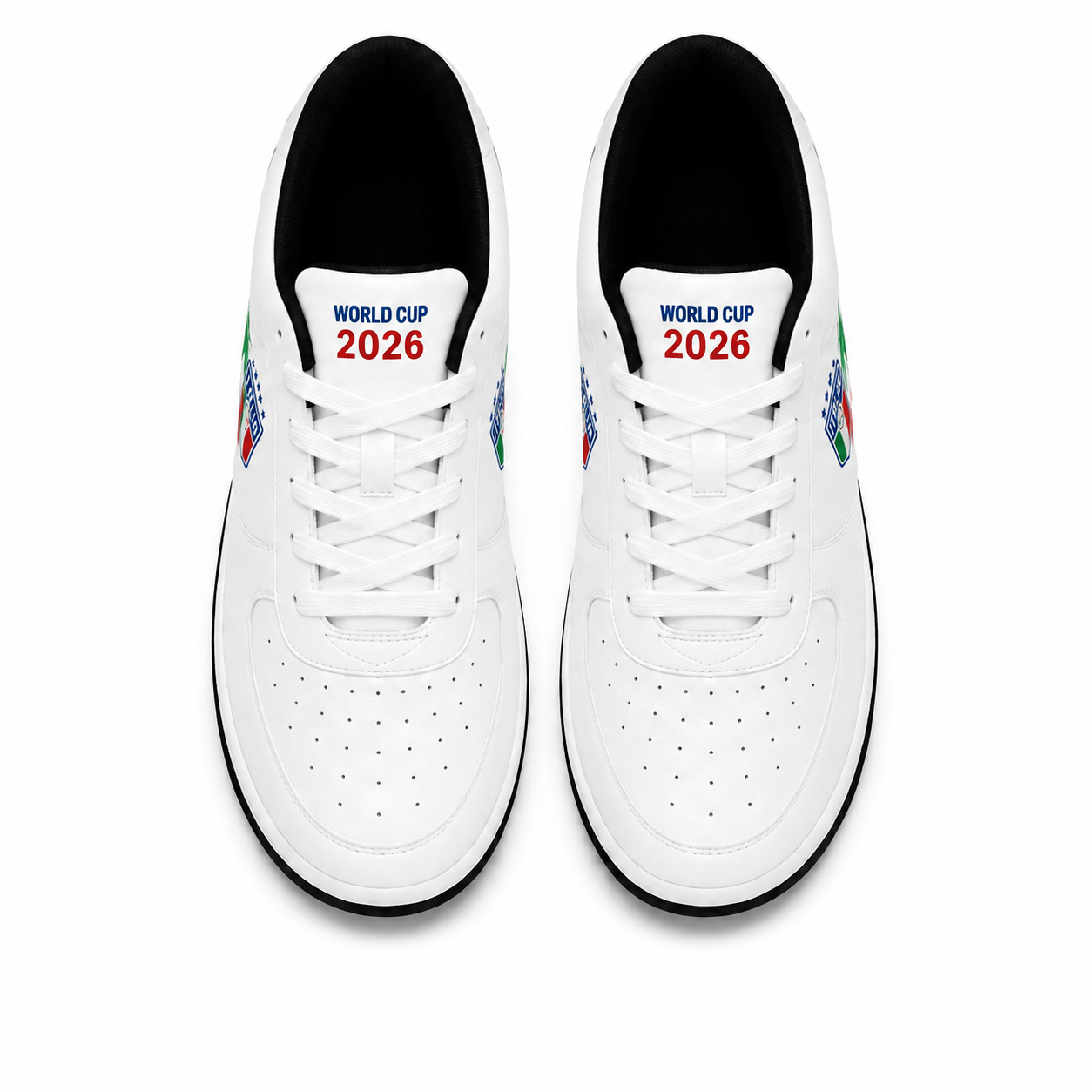 World Cup 2026 Italy Football Fan Printed Shoes