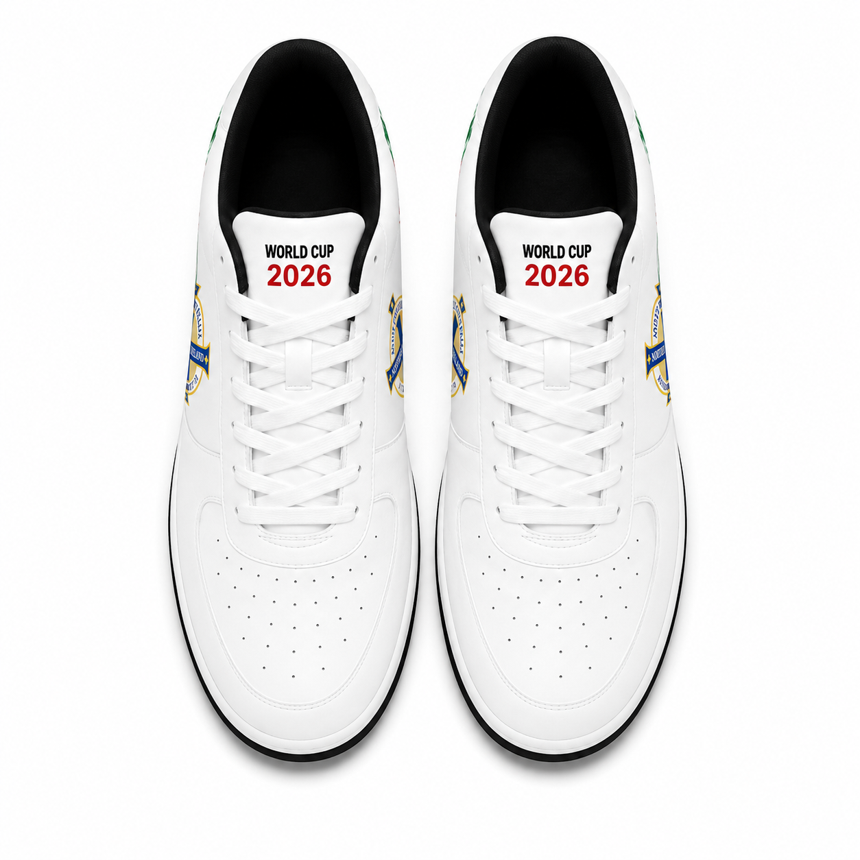 World Cup 2026 Northern Ireland Football Fan Printed Shoes