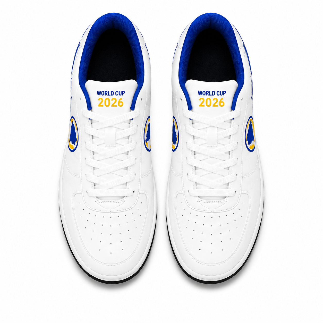 World Cup 2026 Bosnia And Herzegovina Football Fan Printed Shoes