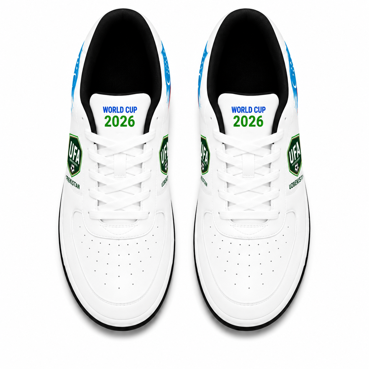 World Cup 2026 Uzbekistan Football Fan Printed Shoes