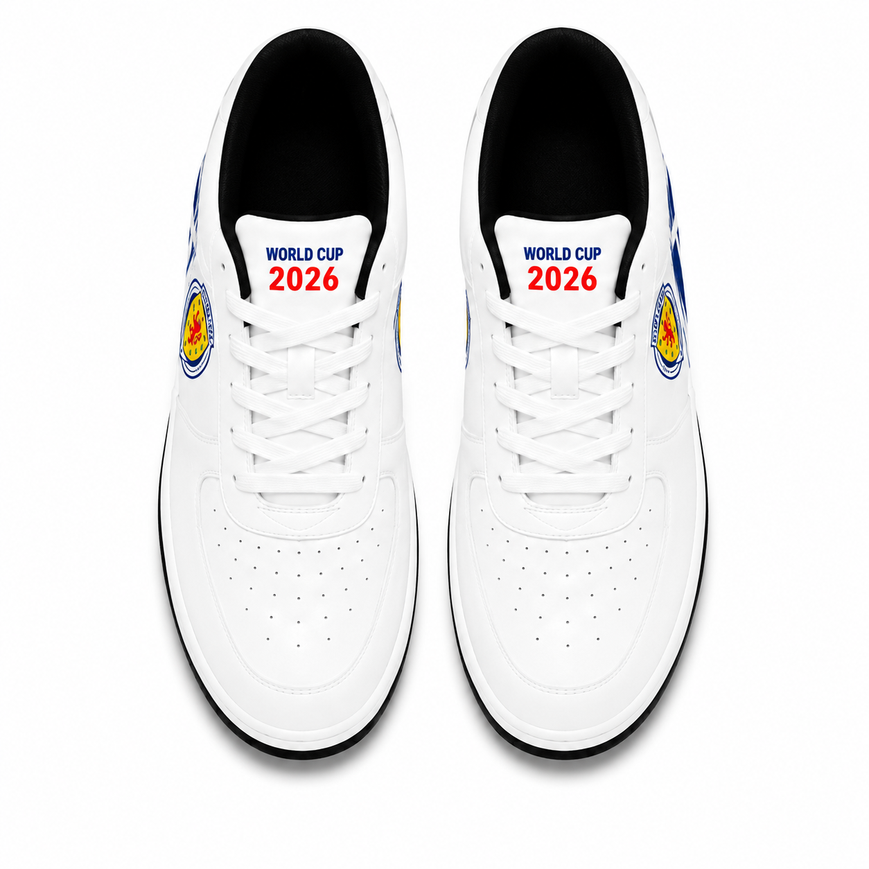 World Cup 2026 Scotland Football Fan Printed Shoes