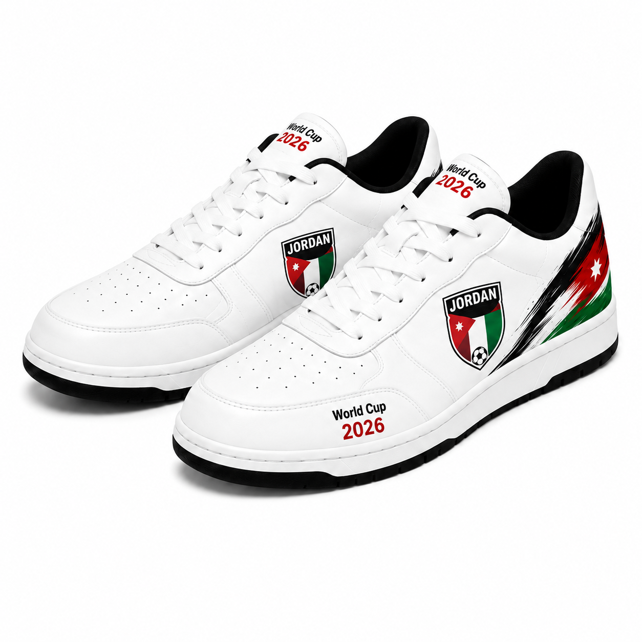 World Cup 2026 Jordan Football Fan Printed Shoes