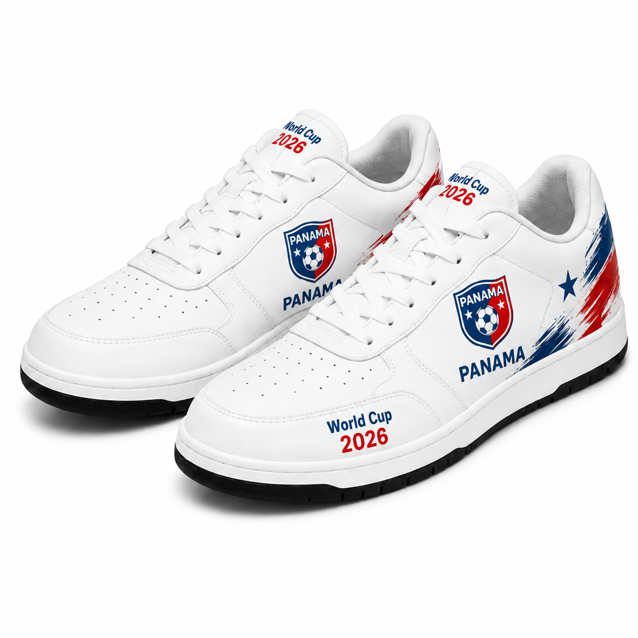 World Cup 2026 Panama Football Fan Printed Shoes