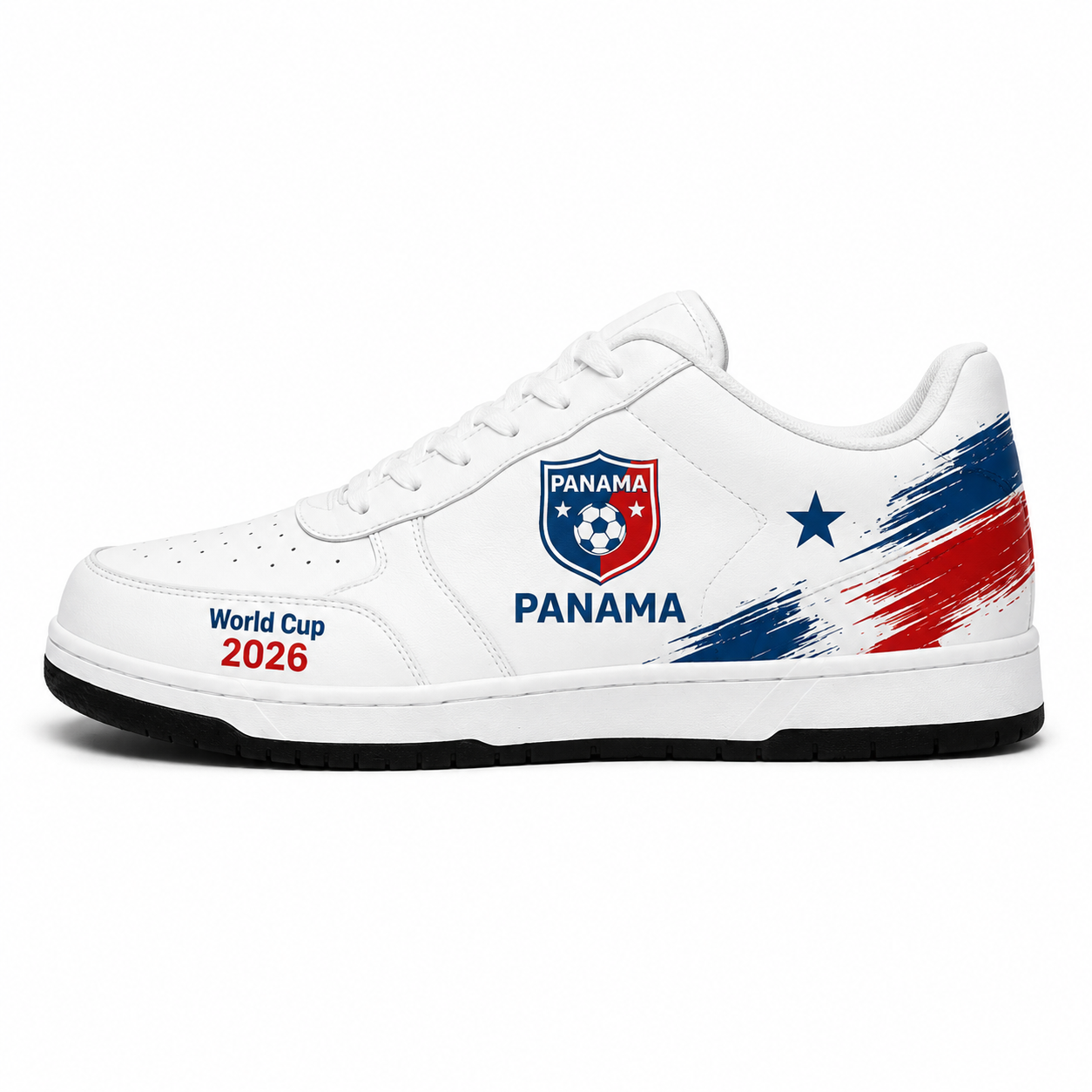 World Cup 2026 Panama Football Fan Printed Shoes