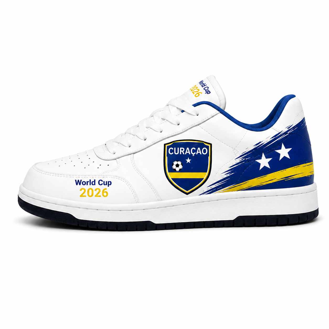 World Cup 2026 Curaçao Football Fan Printed Shoes