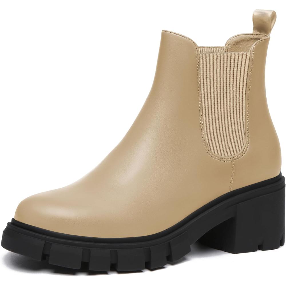 Cushioned Chelsea Winter Boots With Versatile Design-My Soft Slipper