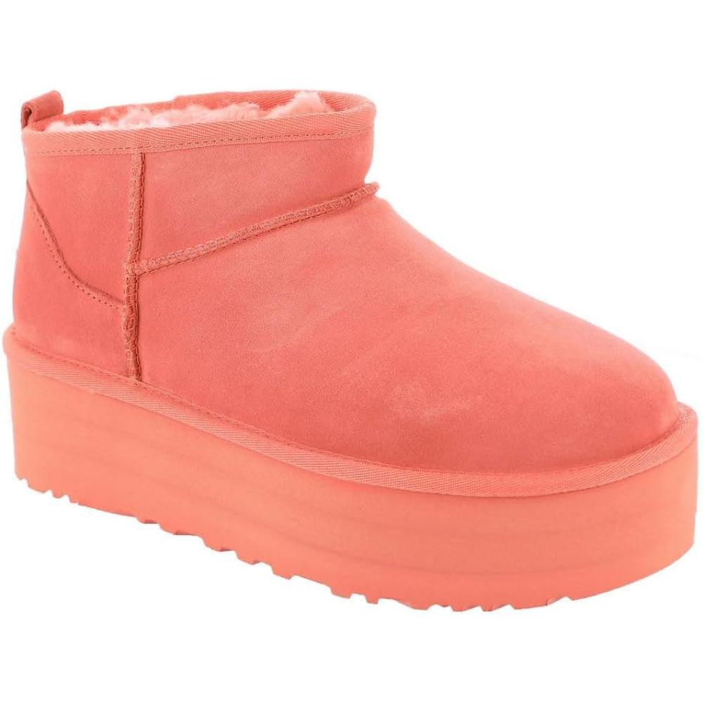 Timeless Mini Platform Boots-My Soft Slipper
