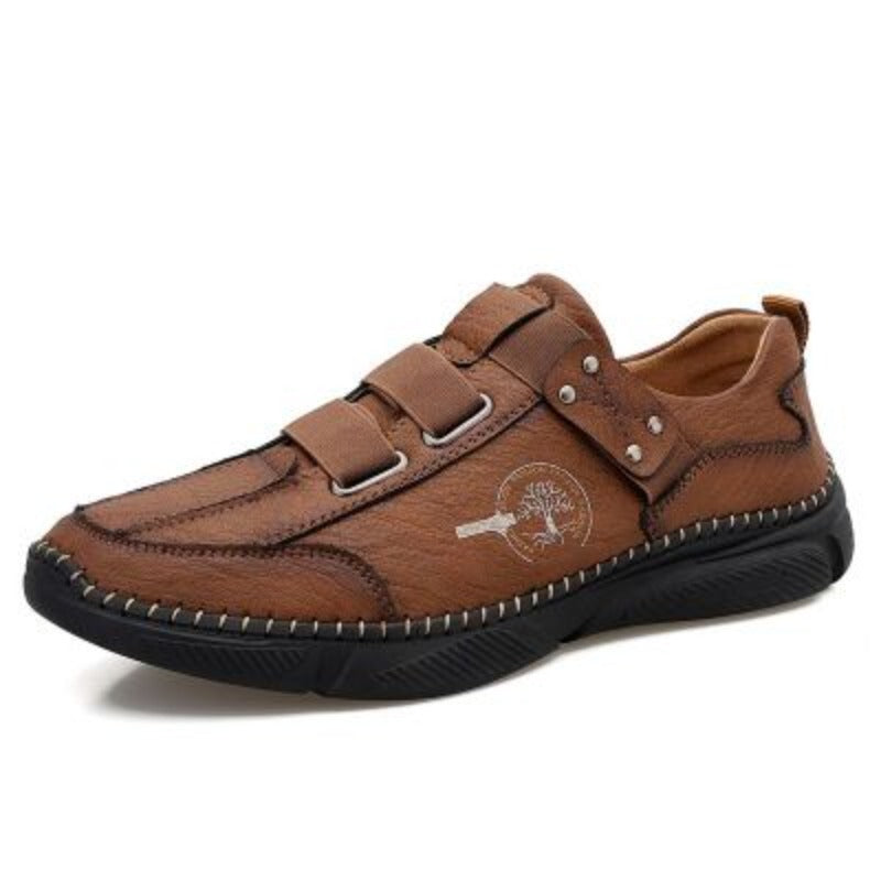 Men's Comfortable Casual Leather Shoes-My Soft Slipper