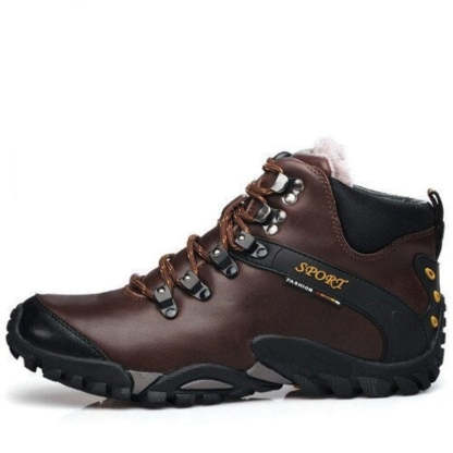 Men's Snow Comfortable Ankle Boots-My Soft Slipper