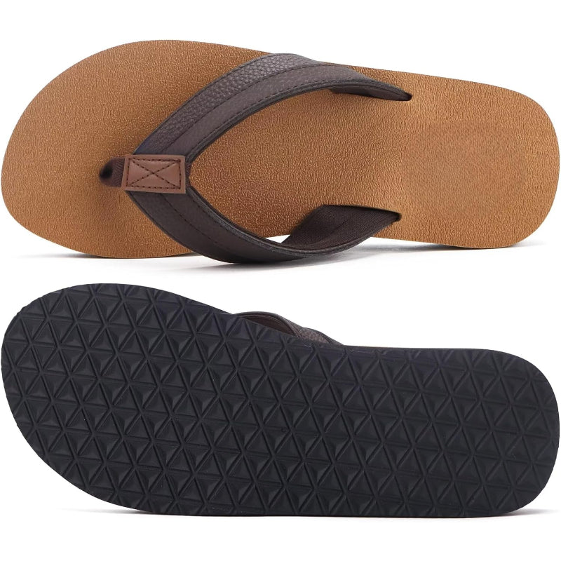 Cushioned Sole All-Day Comfort Flip Flops With Arch Support-My Soft Slipper