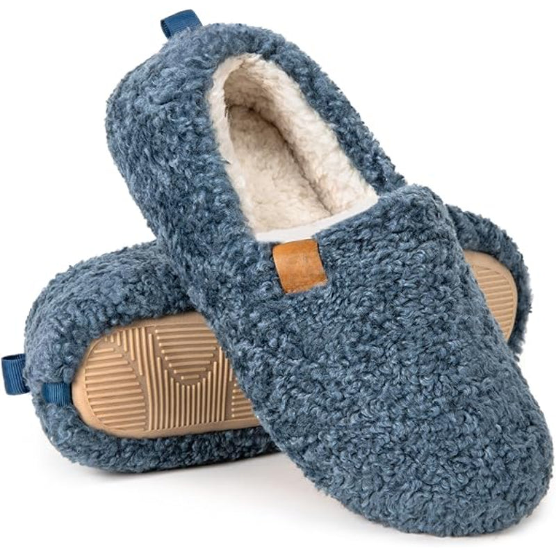 Solid Colored Comfy Plush Style Slippers-My Soft Slipper