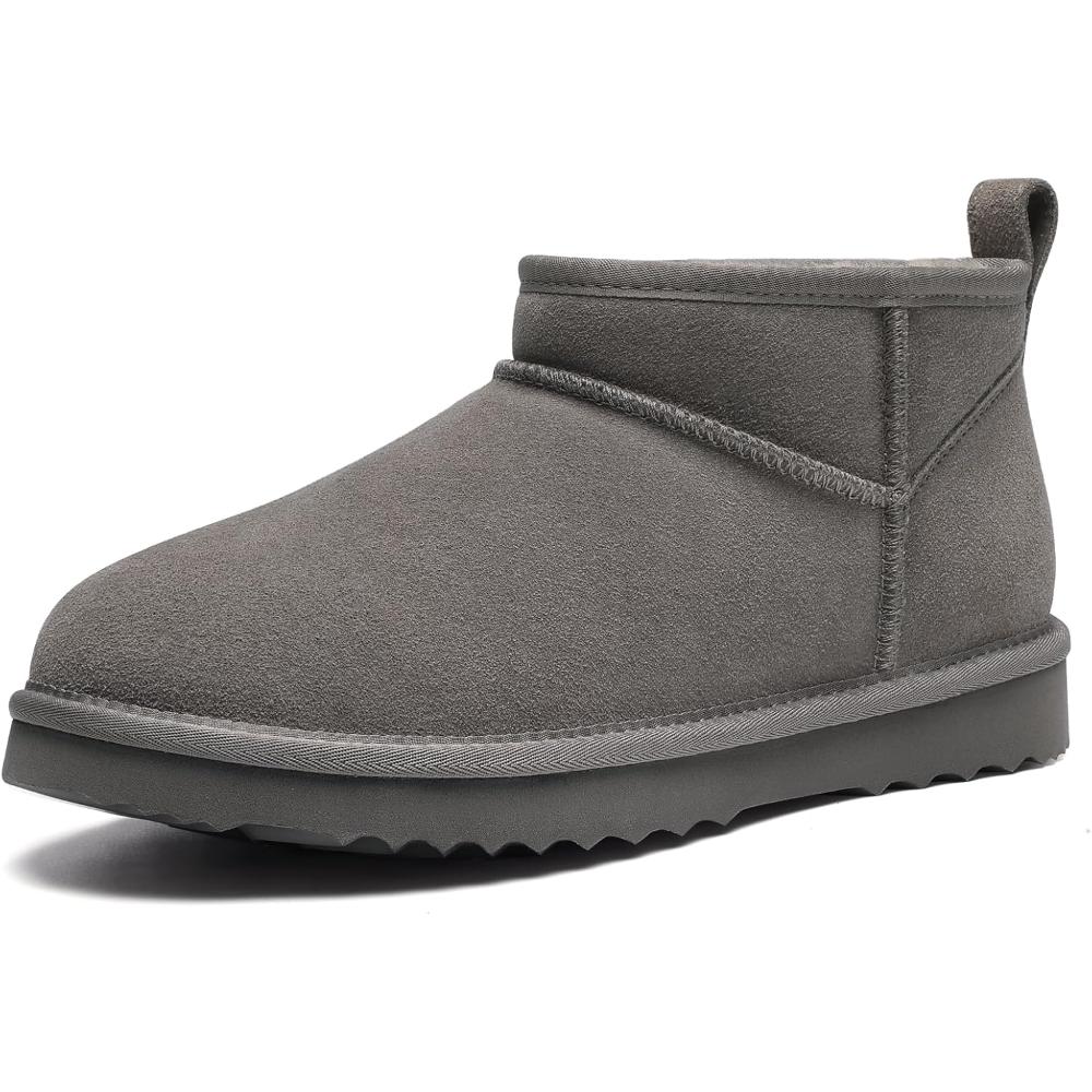 Sleek Fuzzy Plush Winter Mini Boots-My Soft Slipper