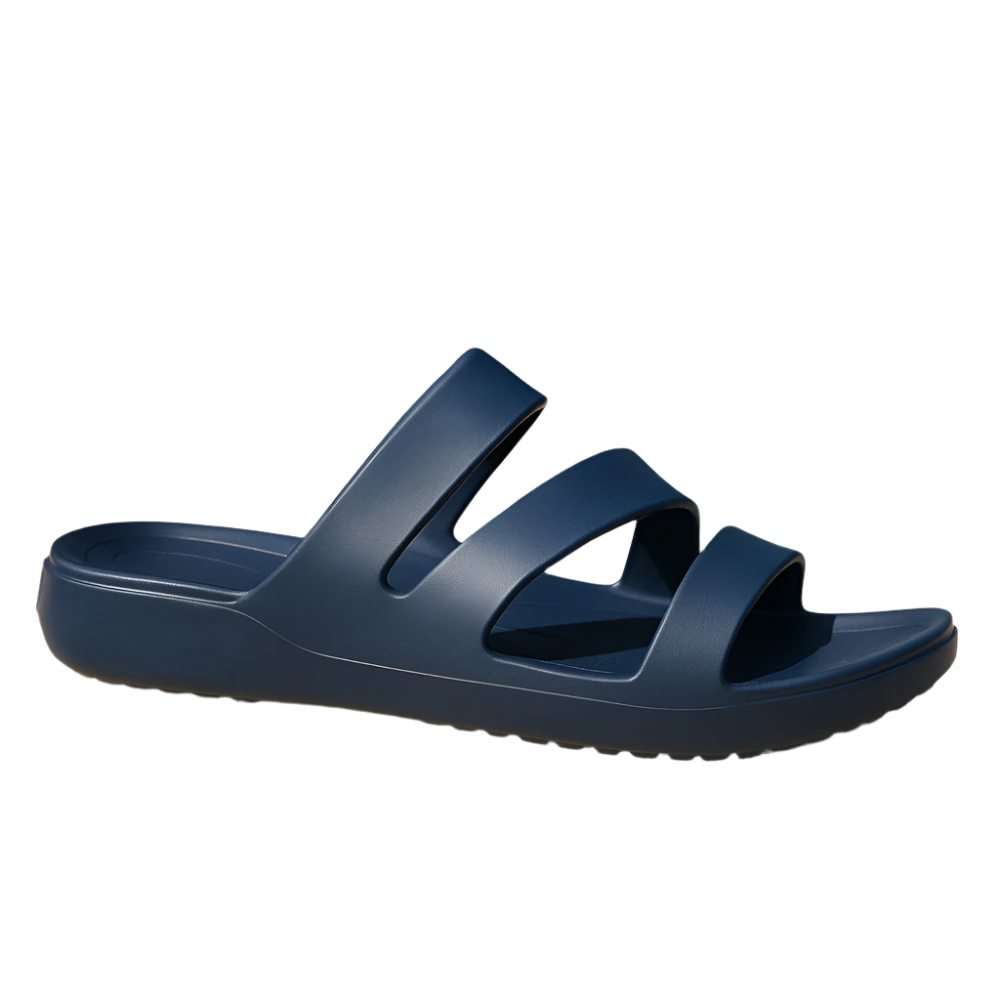 Strappy Slide Sandals Built For Motion With Ultra Light Comfort-My Soft Slipper