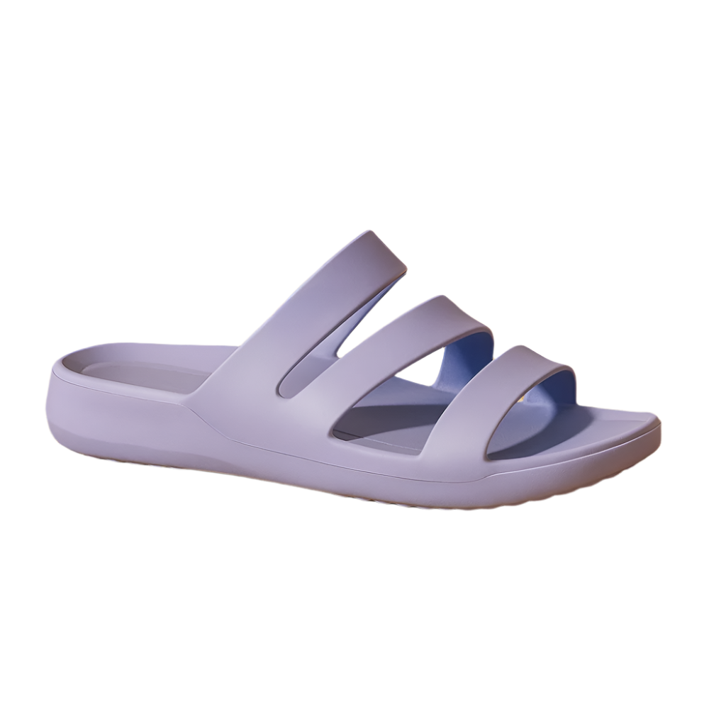 Strappy Slide Sandals Built For Motion With Ultra Light Comfort-My Soft Slipper
