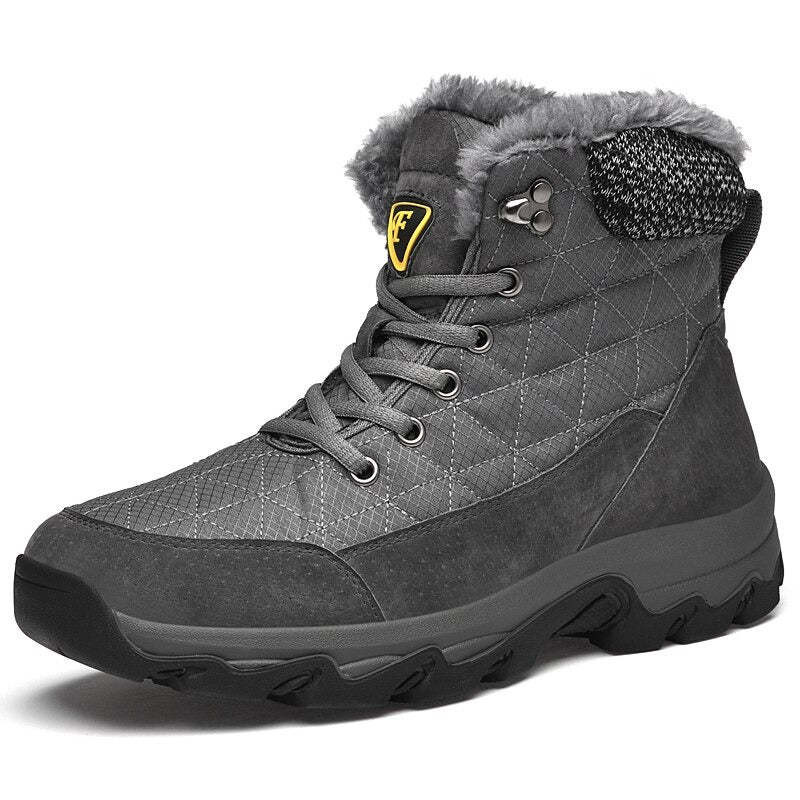 Men's Warm Outdoor Non-Slip Snow Boots-My Soft Slipper