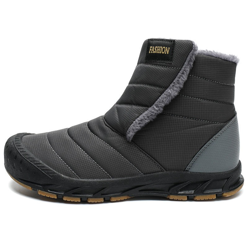 Men's Winter Waterproof Ankle Boots-My Soft Slipper